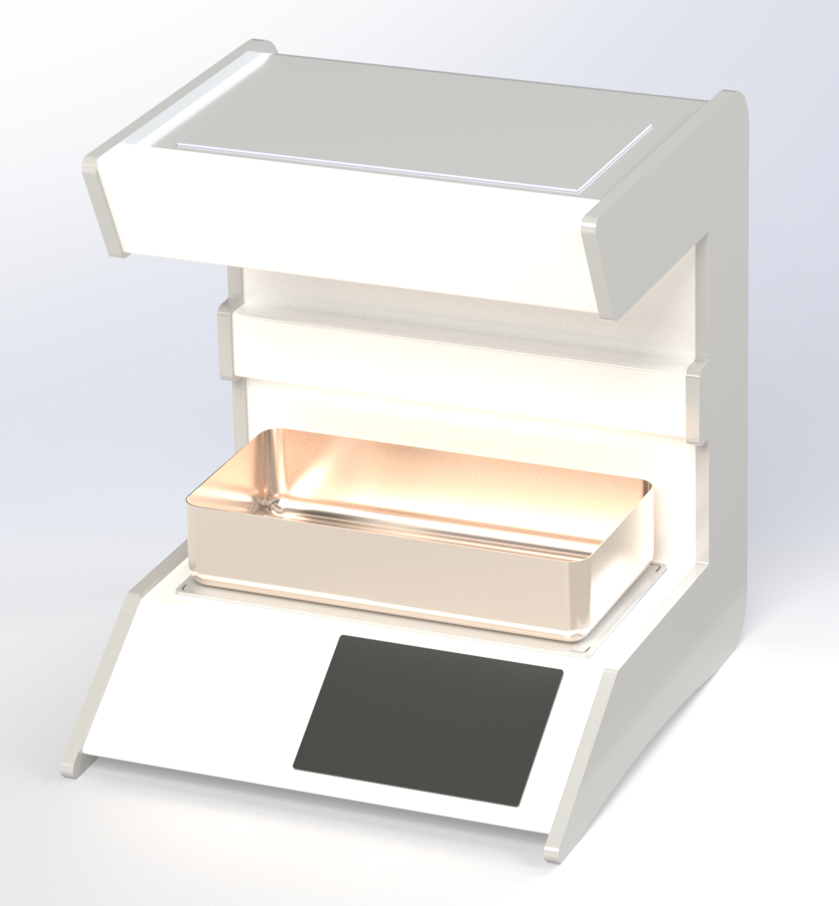 Apparecchio controlli visivi componenti medicali